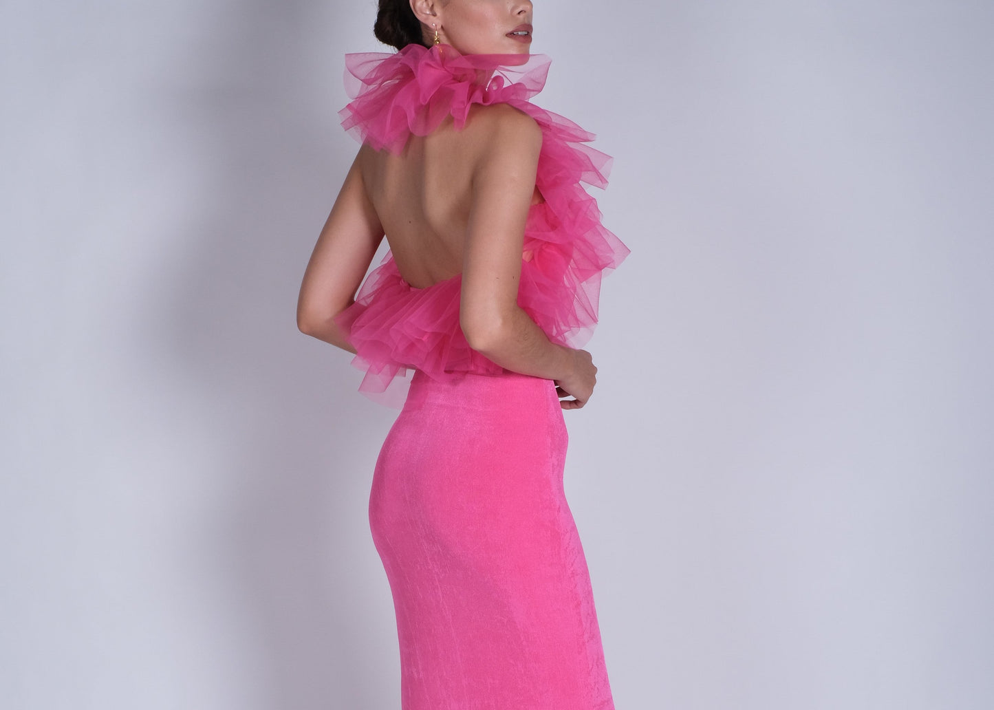 H Lion pink dress